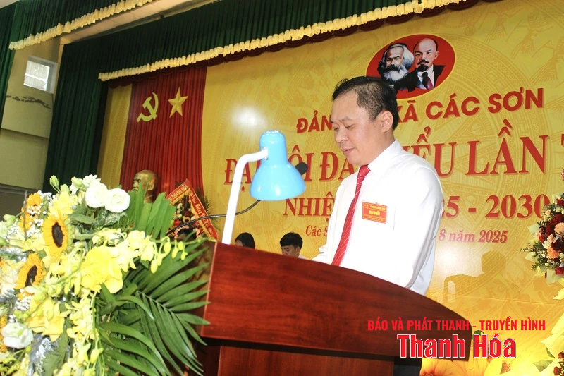 Xã Các Sơn phấn đấu trở thành điểm sáng trong xây dựng nông thôn mới nâng cao