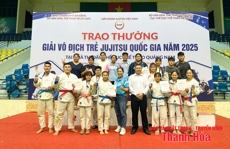 Thanh Hóa giành 20 huy chương tại Giải vô địch trẻ Jujitsu quốc gia