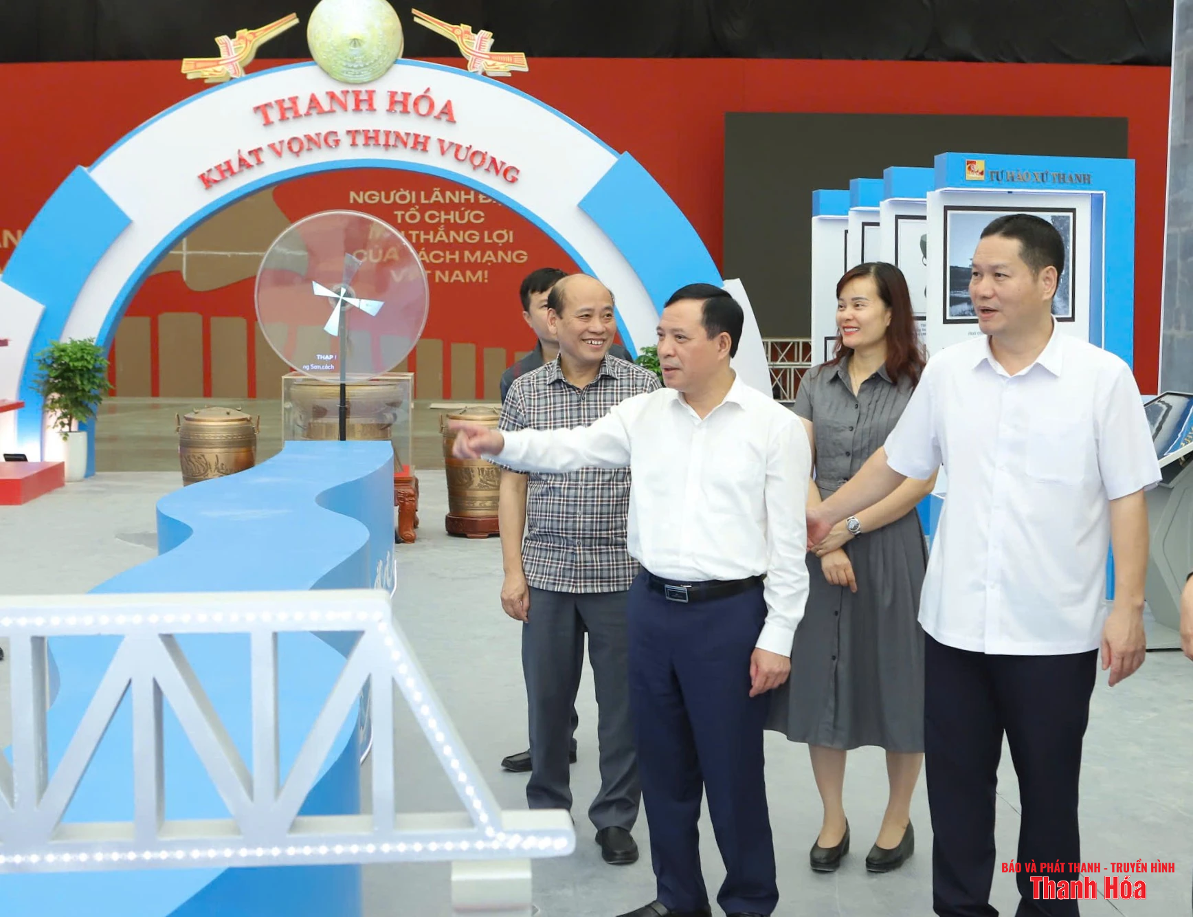 nhà cái m88 Lại Thế Nguyên kiểm tra công tác chuẩn bị trưng bày thành tựu kinh tế - xã hội của tỉnh link m88 tại Trung tâm Hội chợ Triển lãm Quốc gia
