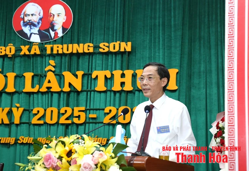 Phấn đấu đến năm 2030, Trung Sơn hoàn thành tiêu chí xã nông thôn mới
