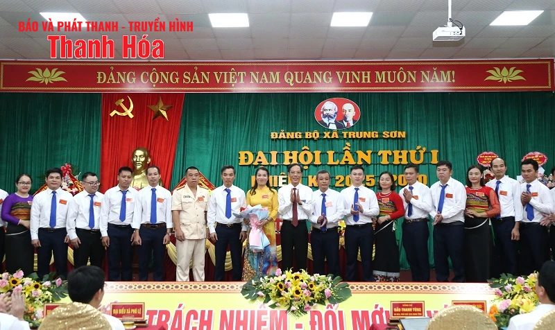 Phấn đấu đến năm 2030, Trung Sơn hoàn thành tiêu chí xã nông thôn mới