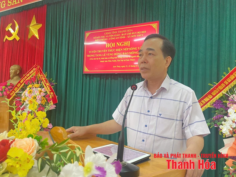 Tuyên truyền thực hiện m88 the thao văn hóa trong tang lễ vùng đồng bào Mông