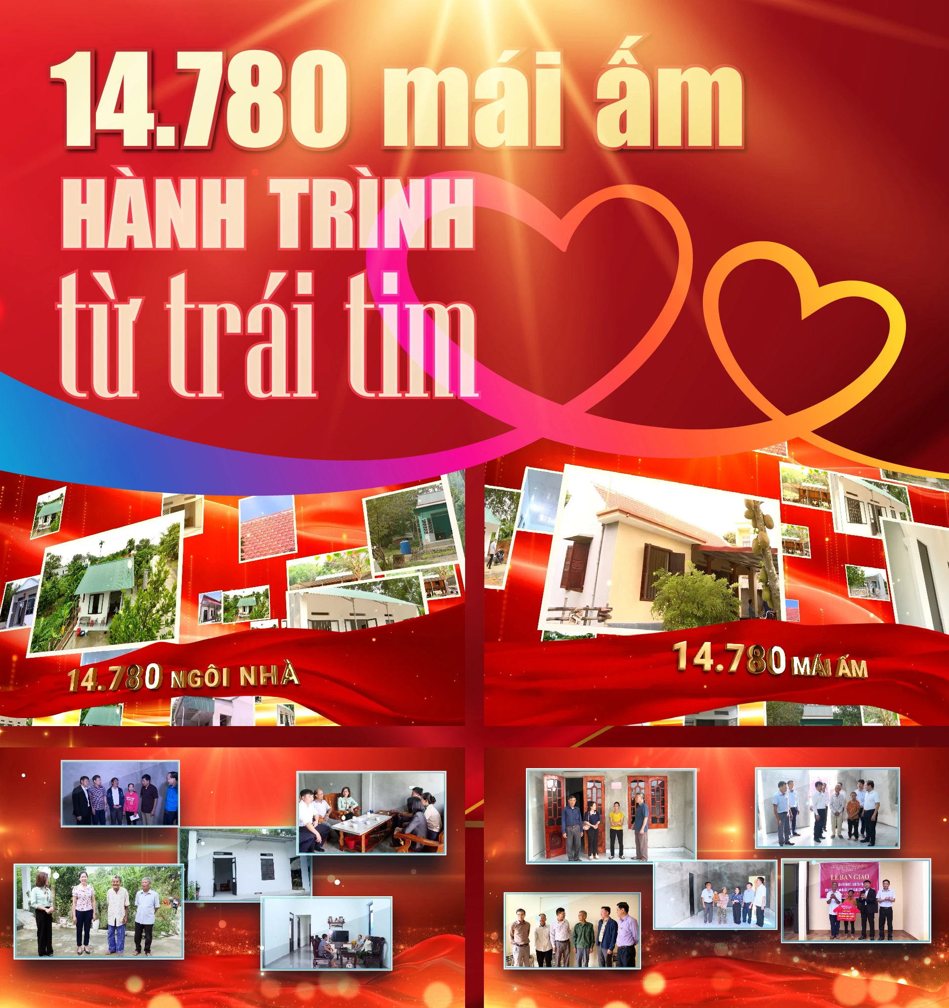 14.780 mái ấm – hành trình từ trái tim
