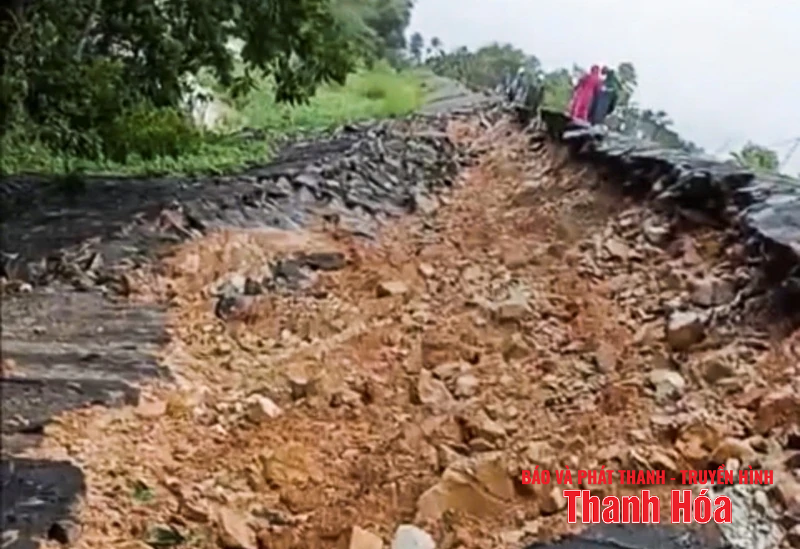 Ngập lụt, chia cắt cục bộ; bước đầu ghi nhận nhiều thiệt hại về nhà cửa, hoa màu