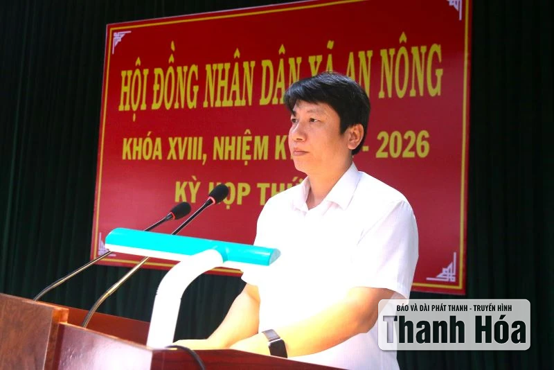 Kỳ họp thứ 2 HĐND xã An Nông thông qua 9 nghị quyết quan trọng