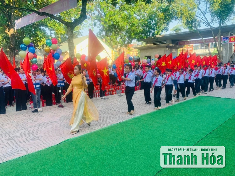 Các trường học trên địa bàn tỉnh Thanh Hóa long trọng tổ chức Lễ khai giảng “đặc biệt”