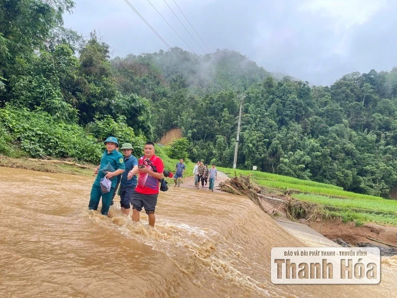 Công bố tình huống khẩn cấp về thiên tai tại bản Xa Mang, xã Sơn Điện