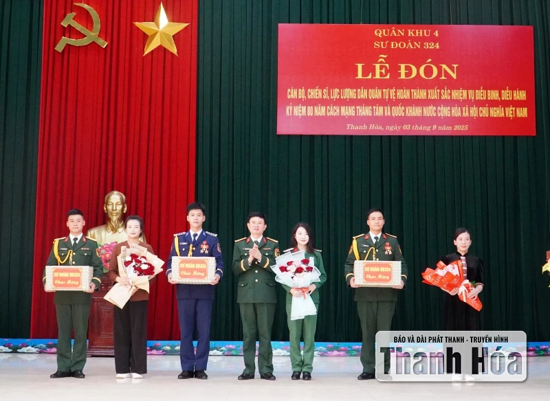 Thanh Hóa biểu dương lực lượng hoàn thành xuất sắc nhiệm vụ diễu binh, diễu hành A80