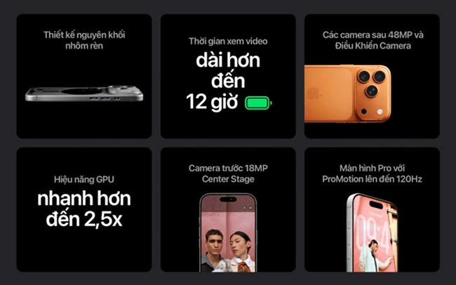 iPhone 17 Pro Max ra mắt: Siêu phẩm đột phá với camera zoom 8x và hiệu năng vô song