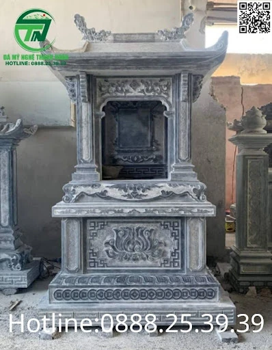 Miếu Thờ Bằng Đá Đẹp Thờ Phật, Thần Linh, Sơn Thần, Thổ Thần, Thổ Địa & Ngoài Trời