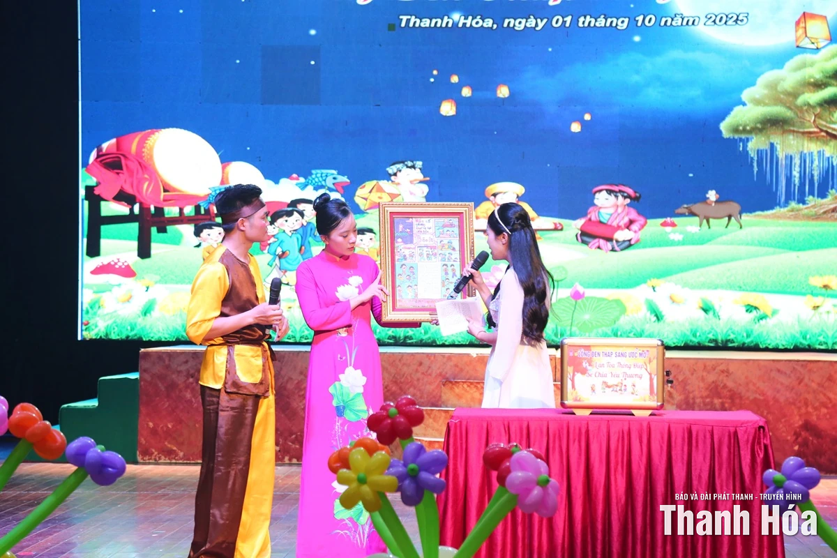 Công an Thanh Hóa tổ chức chương trình “Đêm hội trăng rằm” năm 2025