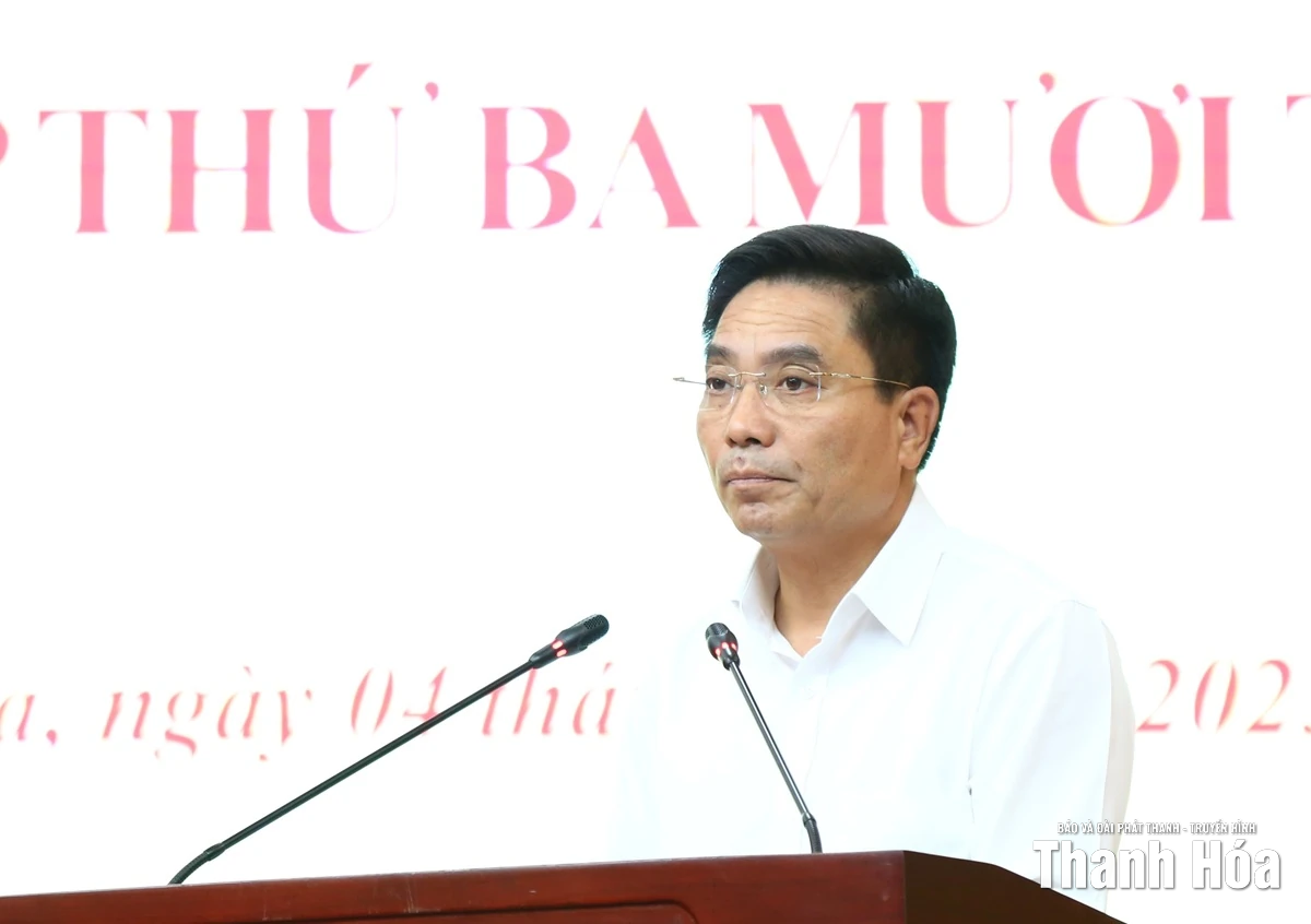 Thông qua 16 nghị quyết tại Kỳ họp thứ 34, HĐND tỉnh Thanh Hóa