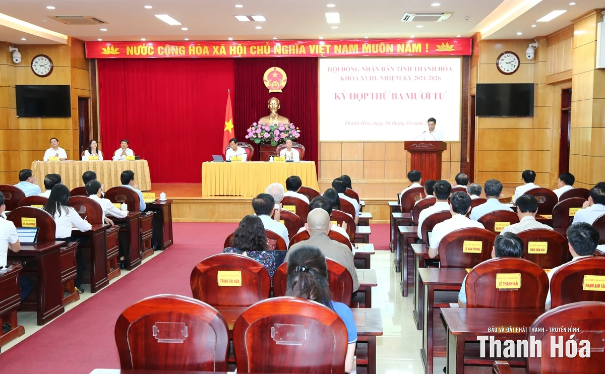 Thông qua 16 nghị quyết tại Kỳ họp thứ 34, HĐND tỉnh Thanh Hóa