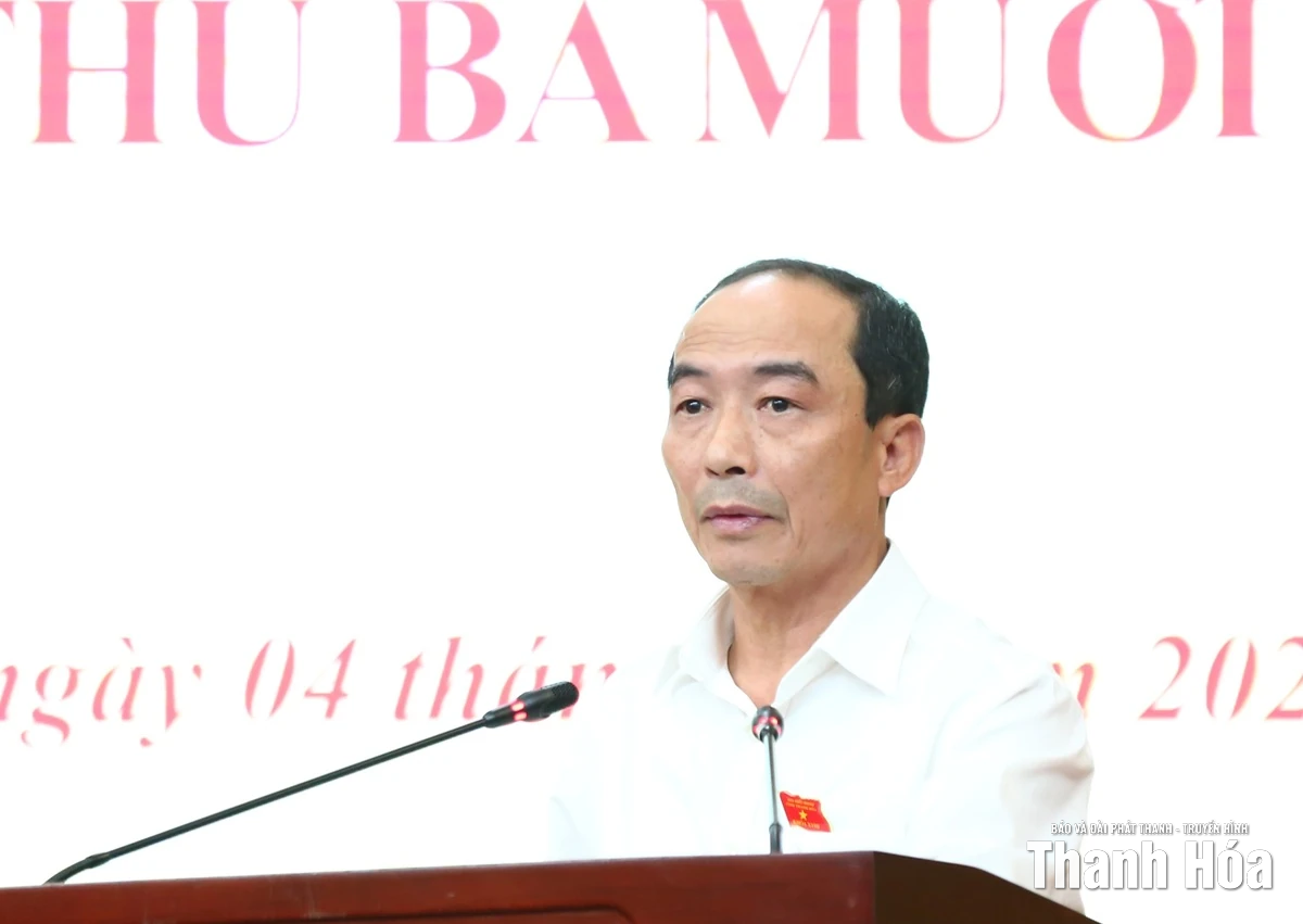 Thông qua 16 nghị quyết tại Kỳ họp thứ 34, HĐND tỉnh Thanh Hóa