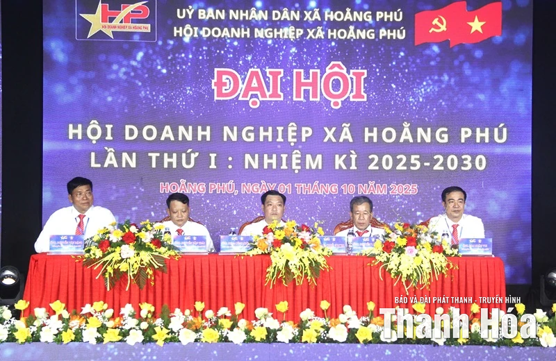 Đại hội Hội Doanh nghiệp xã Hoằng Phú, lần thứ I