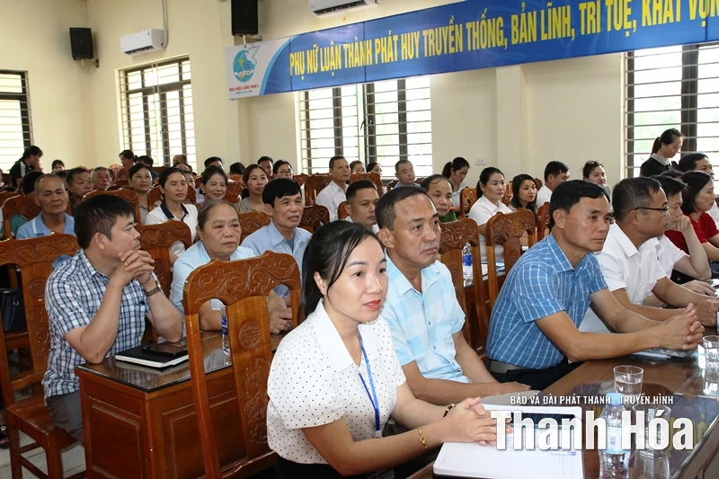 Cử tri xã Luận Thành kiến nghị nhiều nội dung liên quan đến lĩnh vực y tế