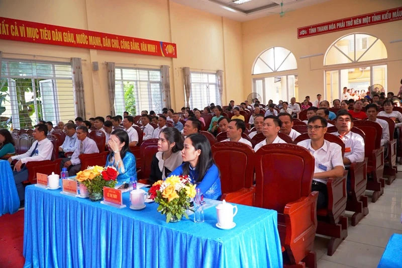 Đại hội MTTQ xã Điền Quang lần thứ I, nhiệm kỳ 2025-2030