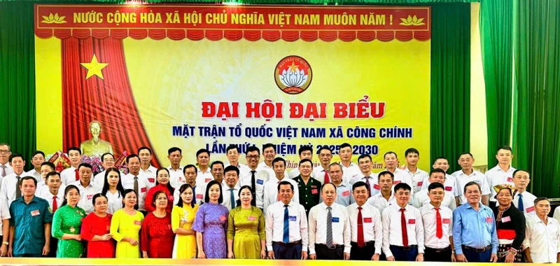 Đại hội MTTQ xã Công Chính lần thứ I: “Đoàn kết - Dân chủ - Đổi mới - Sáng tạo - Phát triển”