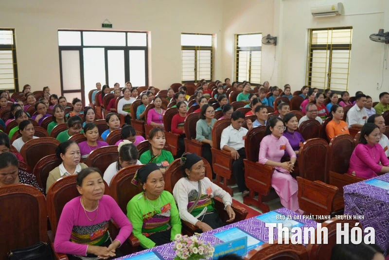 Đại hội đại biểu phụ nữ xã Đồng Lương lần thứ I, nhiệm kỳ 2025-2030