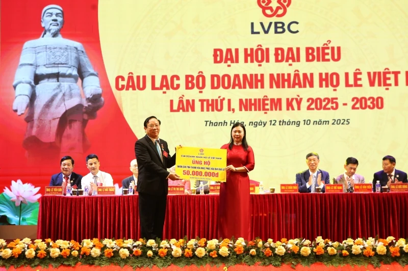 Đại hội đại biểu Câu lạc bộ Doanh nhân họ Lê Việt Nam