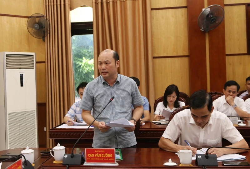 Đẩy nhanh tiến độ các dự án do Bộ NN&MT quyết định đầu tư trên địa bàn tỉnh Thanh Hóa