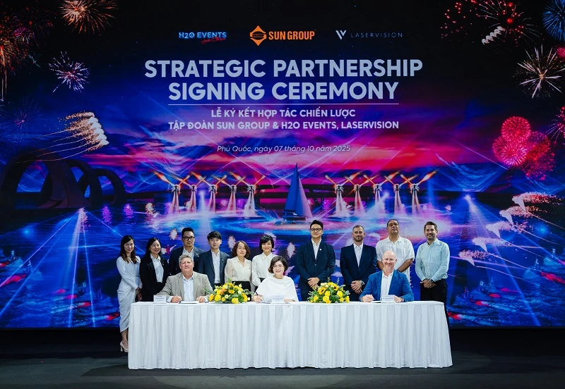 Sun Group hợp tác chiến lược với 2 nhà sản xuất show hàng đầu thế giới từ Úc