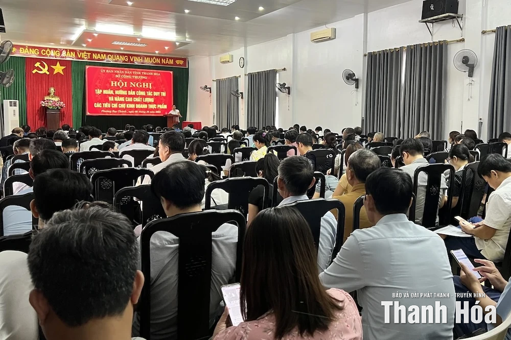 Hướng dẫn duy trì và nâng cao chất lượng các tiêu chí chợ kinh doanh thực phẩm