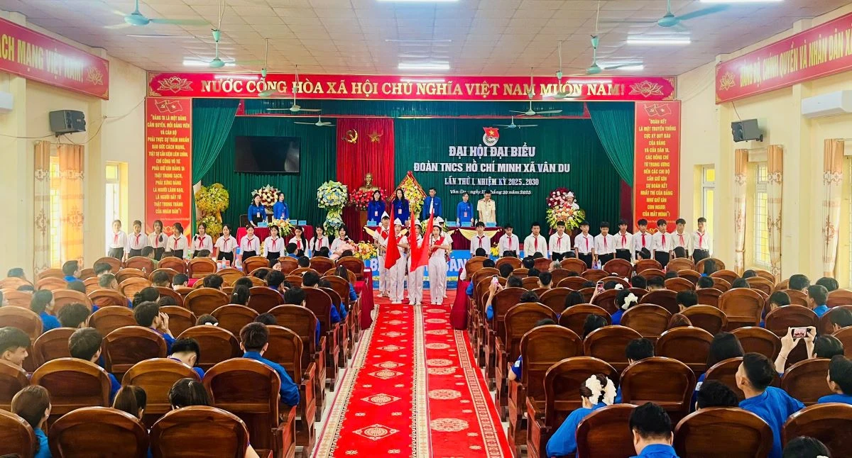Phát huy sức trẻ, đoàn viên xã Vân Du đề ra mục tiêu cho nhiệm kỳ mới