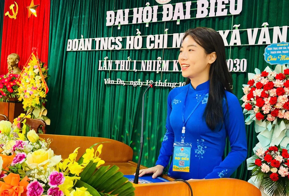 Phát huy sức trẻ, đoàn viên xã Vân Du đề ra mục tiêu cho nhiệm kỳ mới