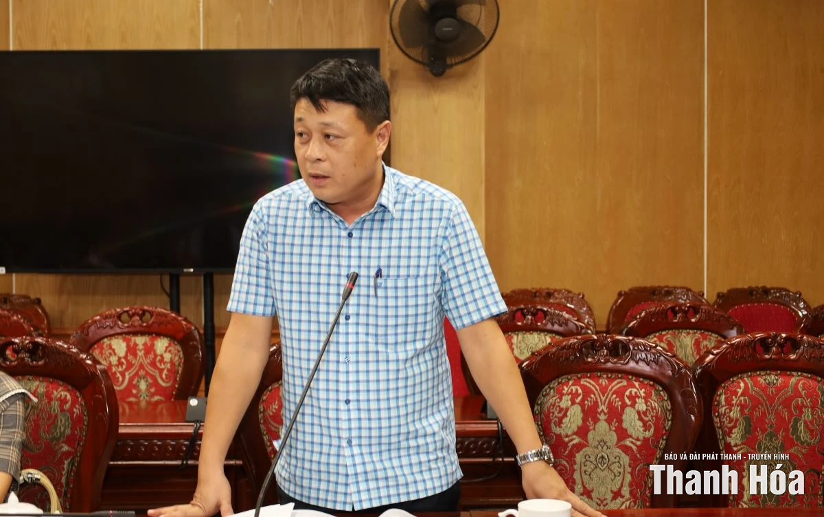 Hội nghị nghe báo cáo đề xuất đăng cai Năm Du lịch Quốc gia 2027 tại Thanh Hóa