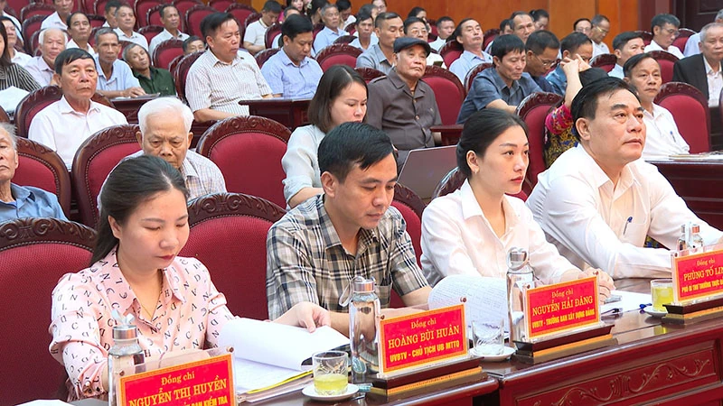 Xã Lưu Vệ quán triệt, triển khai Nghị quyết Đại hội đại biểu Đảng bộ xã lần thứ I