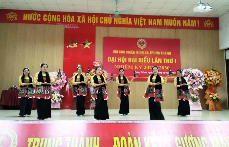 Đại hội đại biểu Hội CCB xã Trung Thành lần thứ I