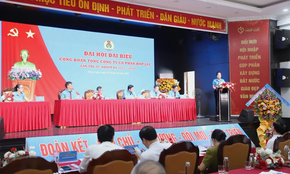 Công đoàn Tổng Công ty CP Hợp Lực: Phát huy đoàn kết, đổi mới vì người lao động và sự phát triển bền vững