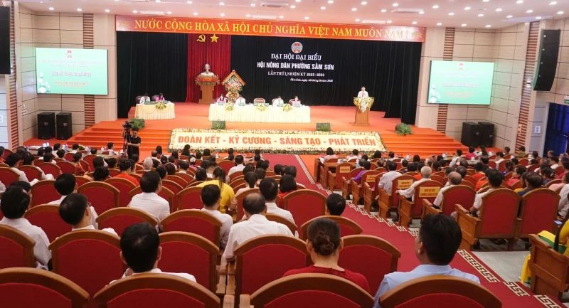 Đại hội Hội Nông dân phường Sầm Sơn lần thứ I
