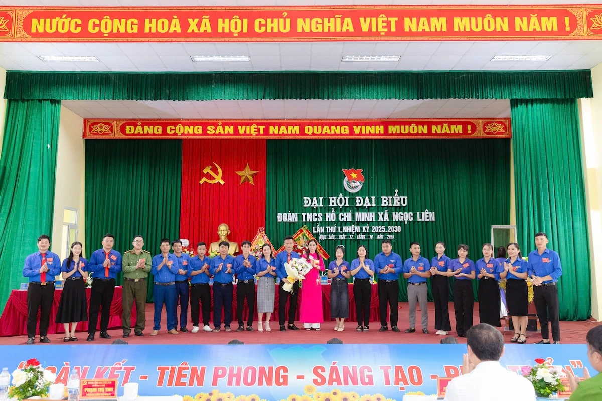 Tổ chức thành công Đại hội đại biểu Đoàn TNCS Hồ Chí Minh xã Ngọc Liên