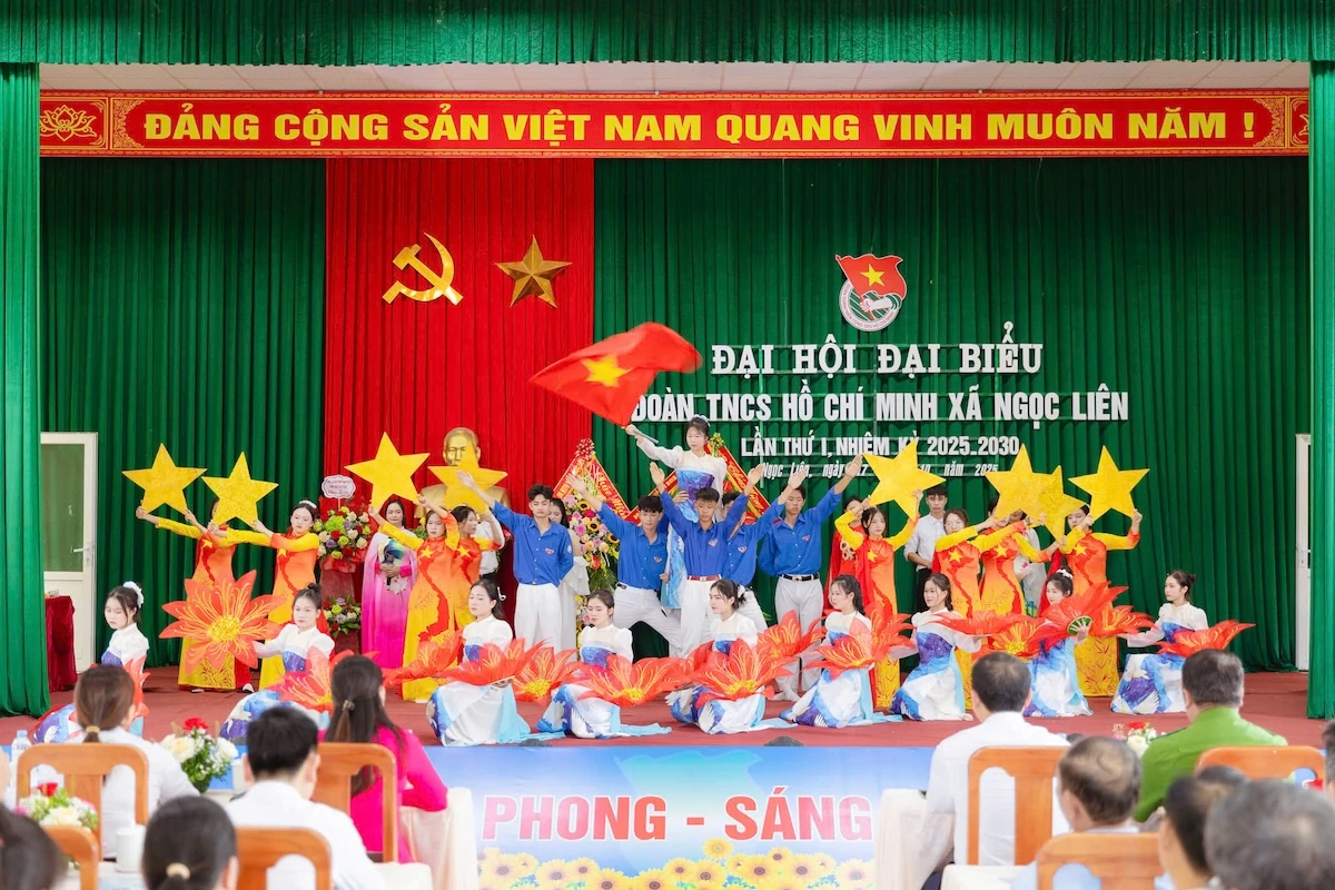 Tổ chức thành công Đại hội đại biểu Đoàn TNCS Hồ Chí Minh xã Ngọc Liên