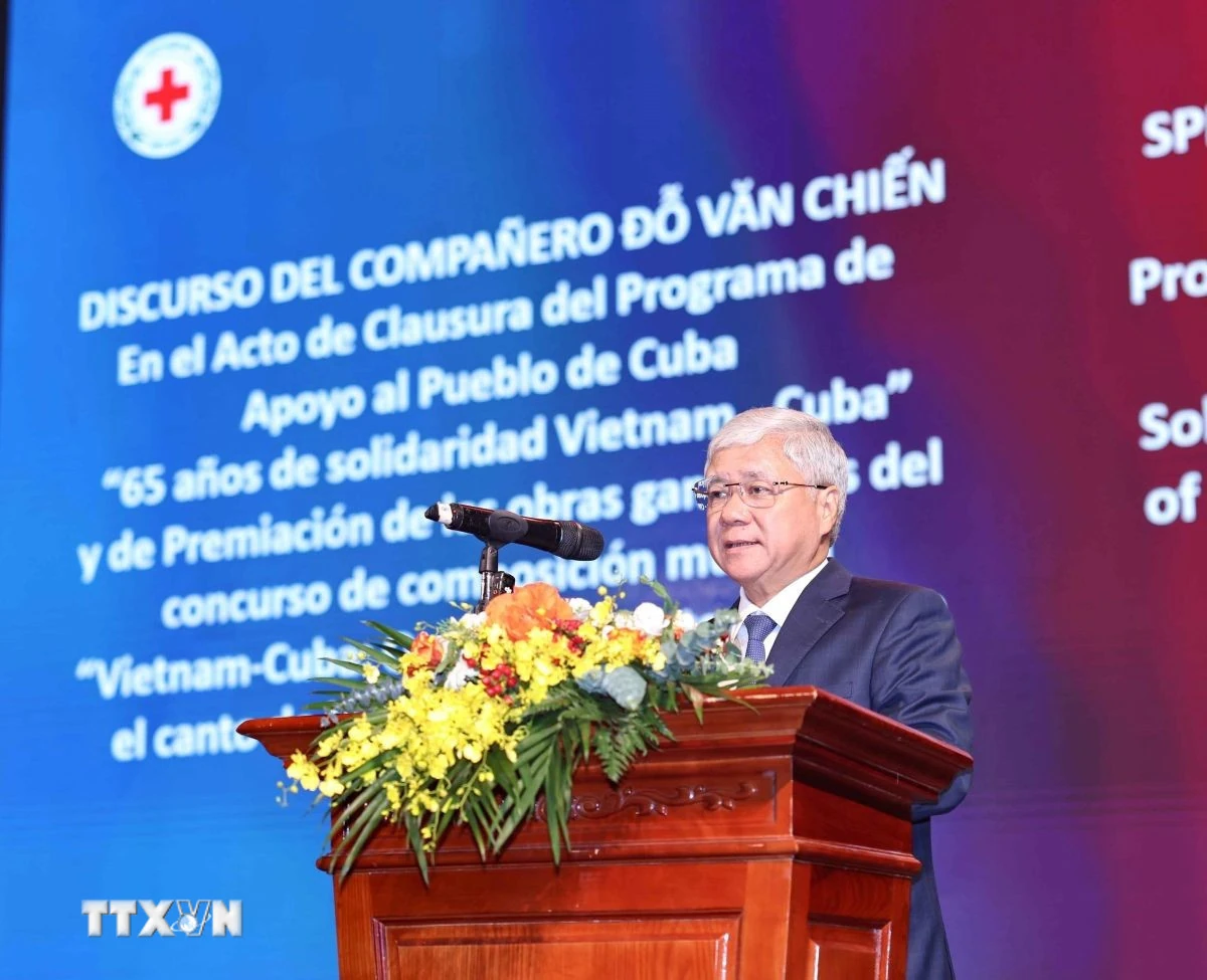 Tổng kết chương trình “65 năm nghĩa tình Việt Nam-Cuba”