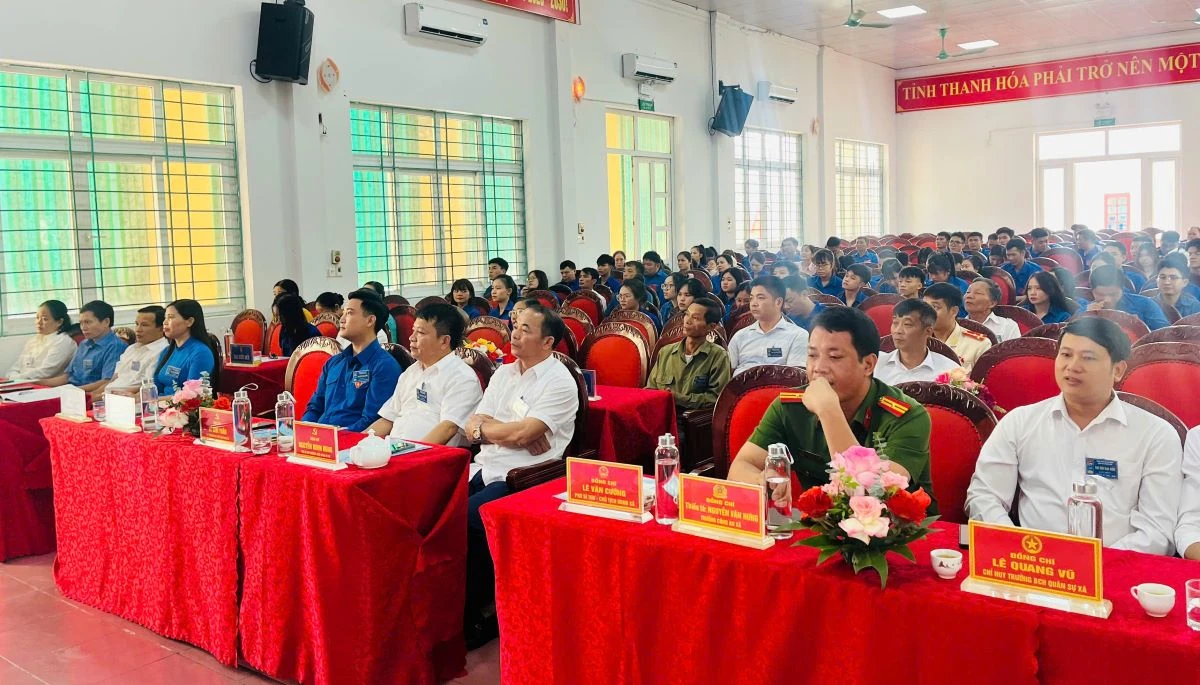 Đoàn xã Hoằng Phú tiếp tục nâng cao hiệu quả hoạt động tình nguyện trong nhiệm kỳ mới