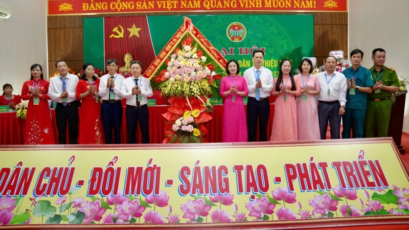 Đại hội đại biểu Hội Nông dân xã Thiệu Tiến, nhiệm kỳ 2025-2030