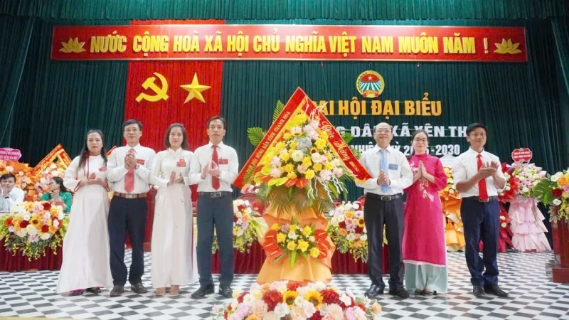 Đại hội Hội Nông dân xã Yên Thọ lần thứ I