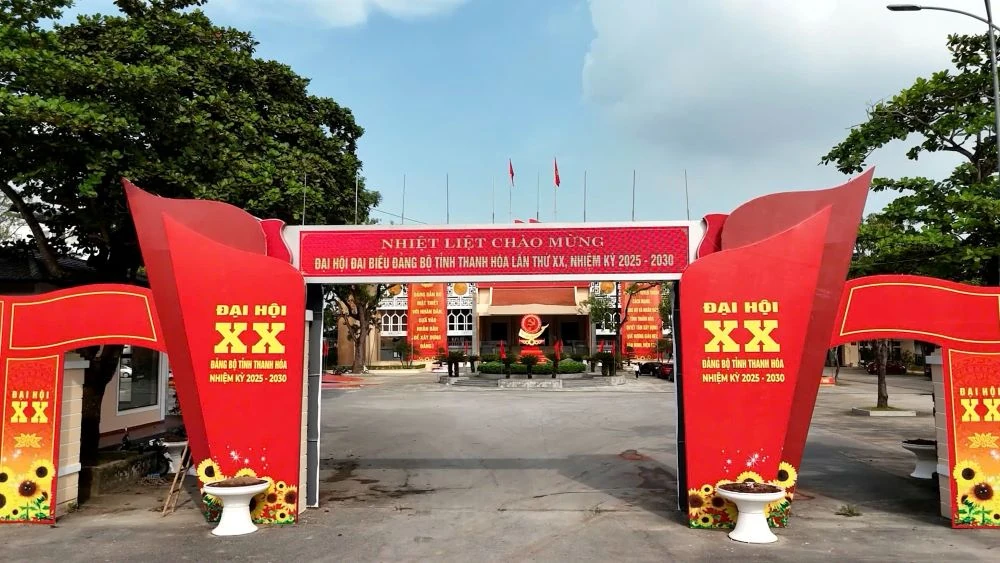 Sẵn sàng cho Đại hội Đảng bộ tỉnh Thanh Hoá lần thứ XX