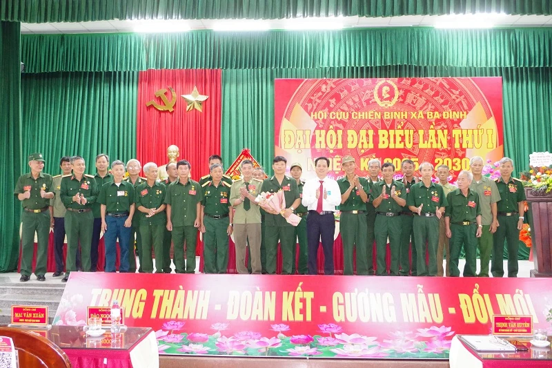 Đại hội đại biểu Hội Cựu chiến binh xã Ba Đình