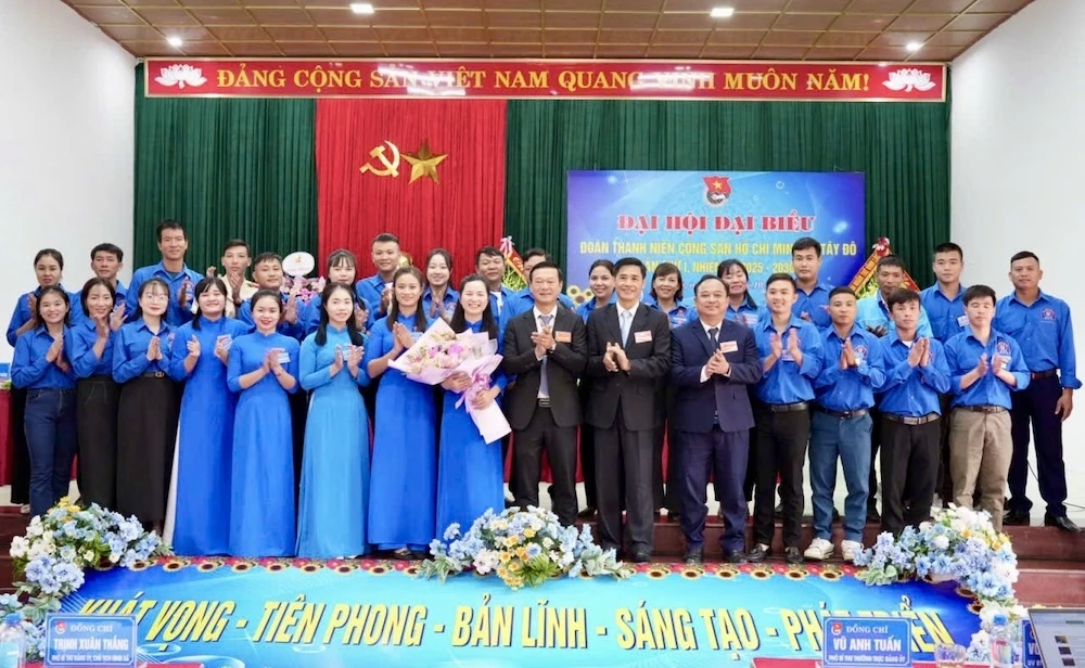 Đại hội đại biểu Đoàn TNCS Hồ Chí Minh xã Tây Đô lần thứ I, nhiệm kỳ 2025-2030