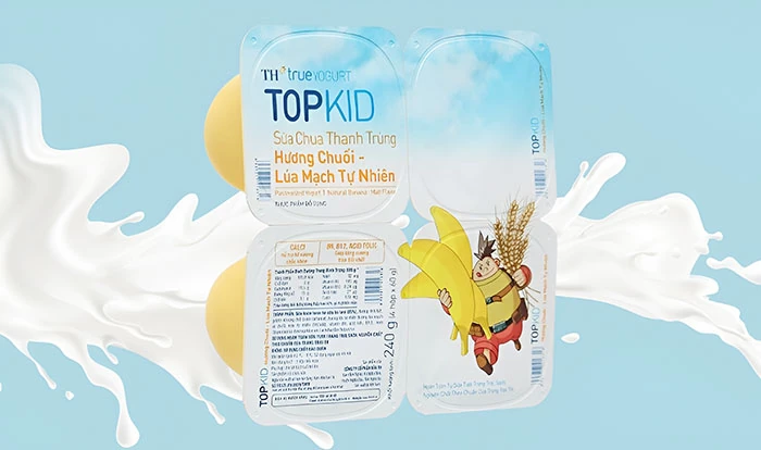 Sữa chua TH true MILK TOPKID - lựa chọn bổ dưỡng cho trẻ nhỏ, hiện đã có mặt tại AVAKids