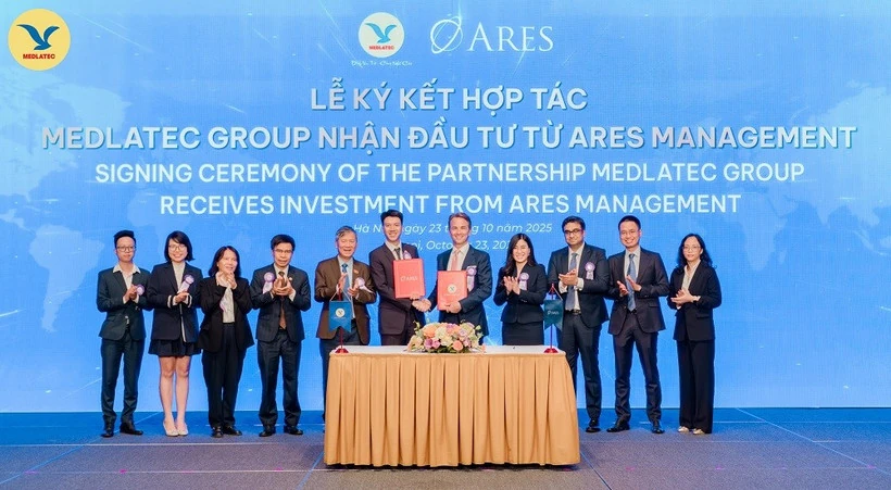 Ares ký kết hợp tác đầu tư vốn với đơn vị y tế đầu tiên tại Việt Nam