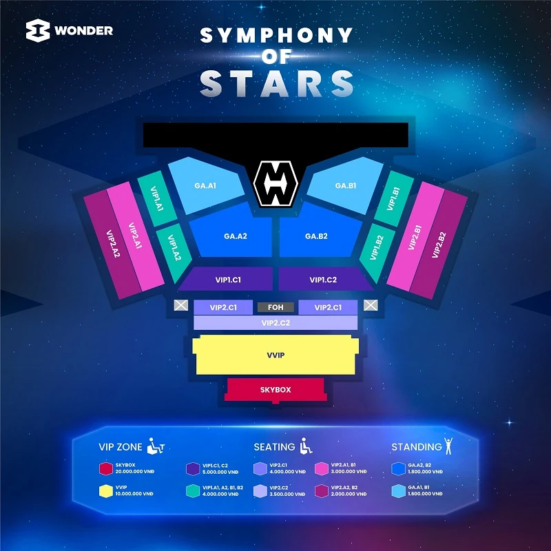 Thông tin về những “tấm vé vàng” của 8Wonder Winter 2025