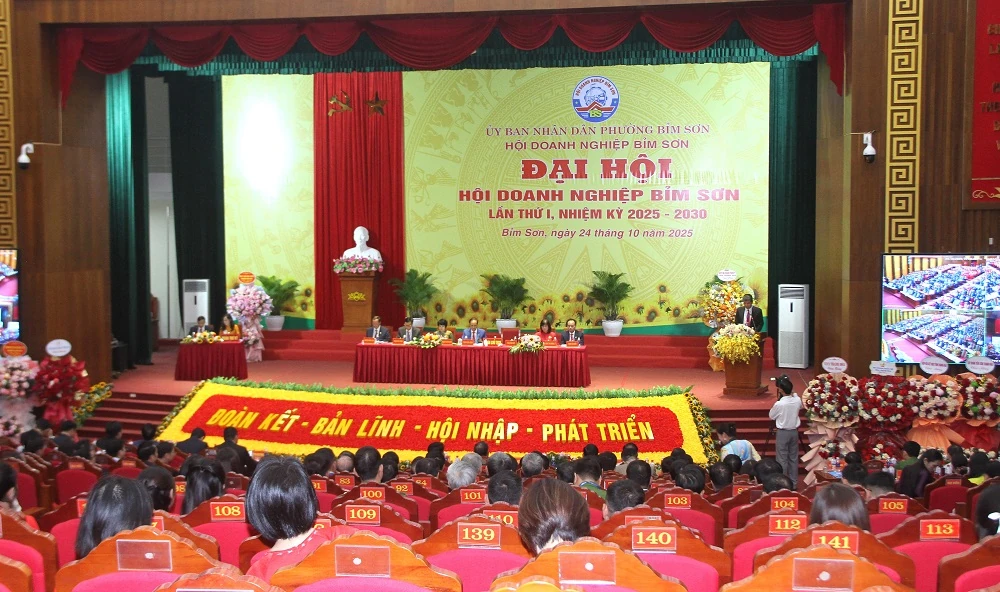 Đại hội Hội Doanh nghiệp Bỉm Sơn lần thứ nhất