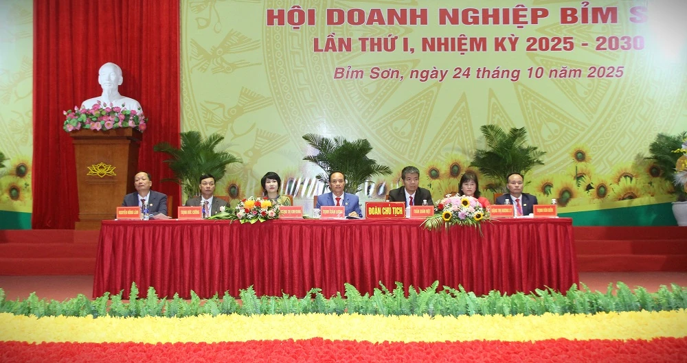 Đại hội Hội Doanh nghiệp Bỉm Sơn lần thứ nhất