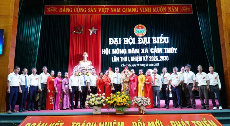 Đại Hội Đại biểu Hội Nông dân xã Cẩm Thủy