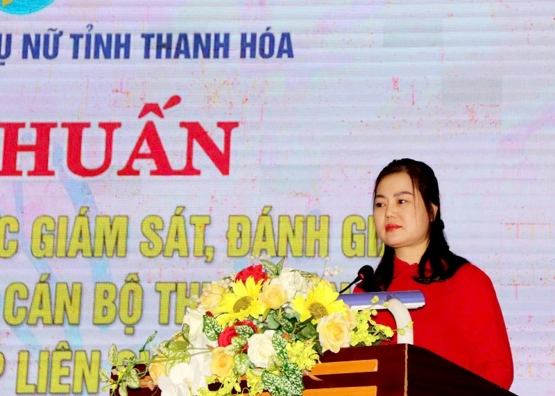Nâng cao năng lực giám sát, đánh giá thực hiện dự án về bình đẳng giới